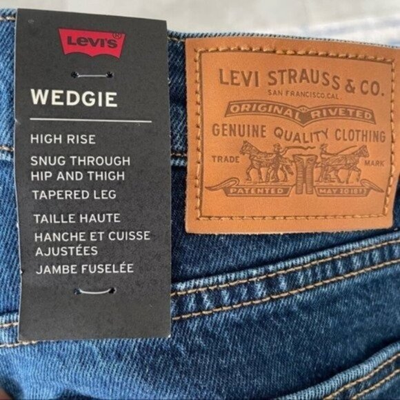 Levi’s Women's WEDGIE Jeans Size 24 - Picture 5 of 15